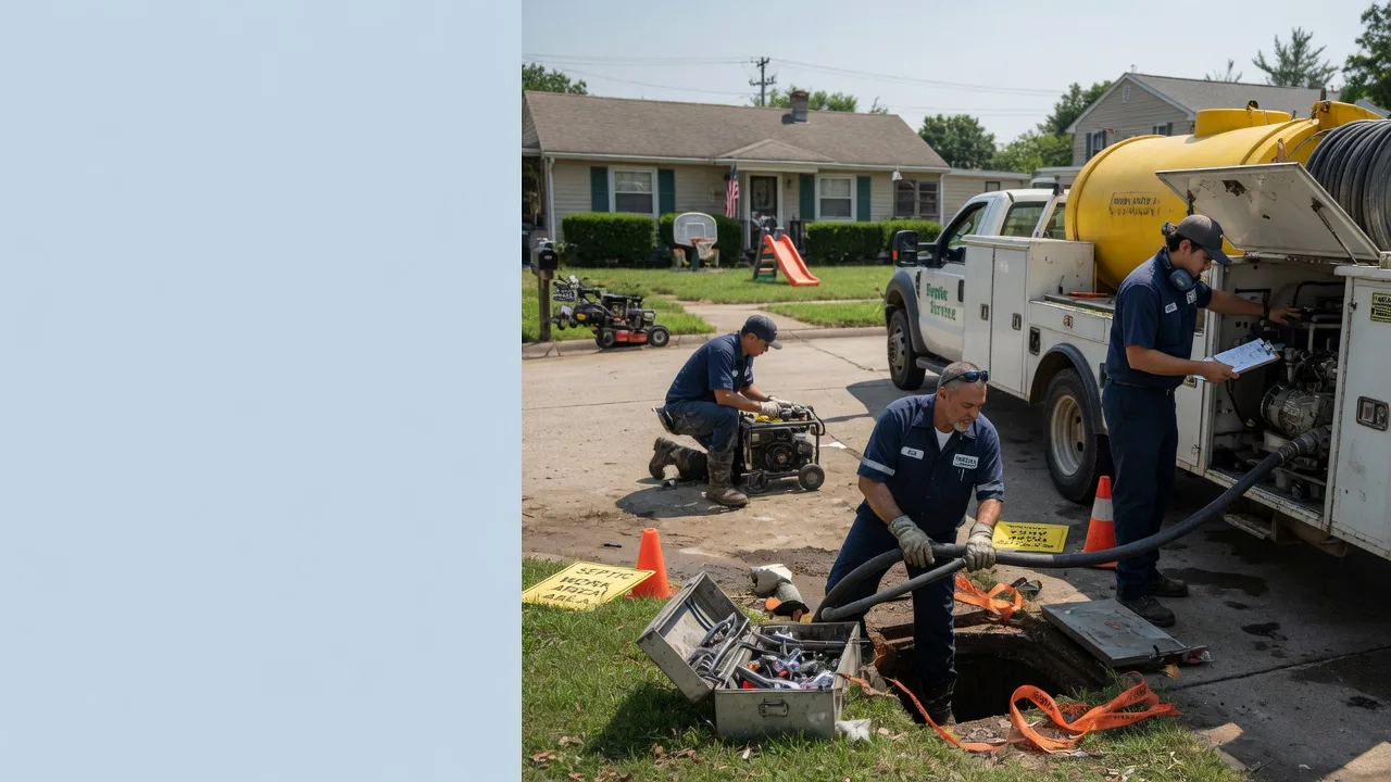 Septic Tank Pumping in Myersville, MD near me